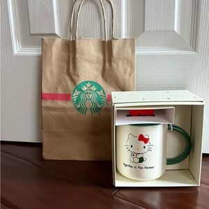NWT Starbucks Hello Kitty Collaboration Mug